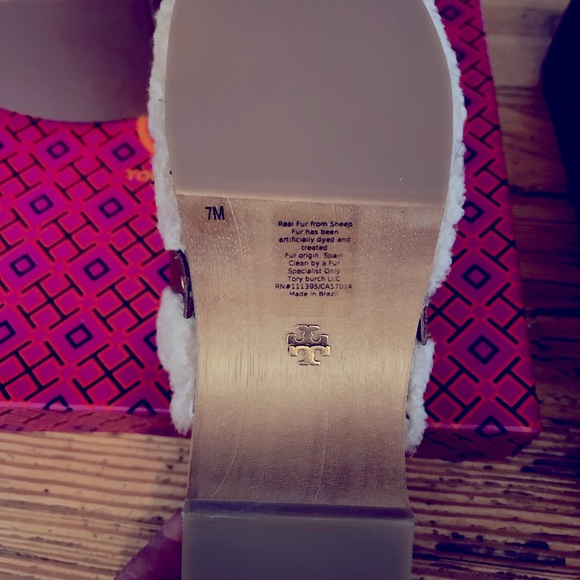 Tory Burch Jessica Sherpa Clogs - Picture 6 of 11